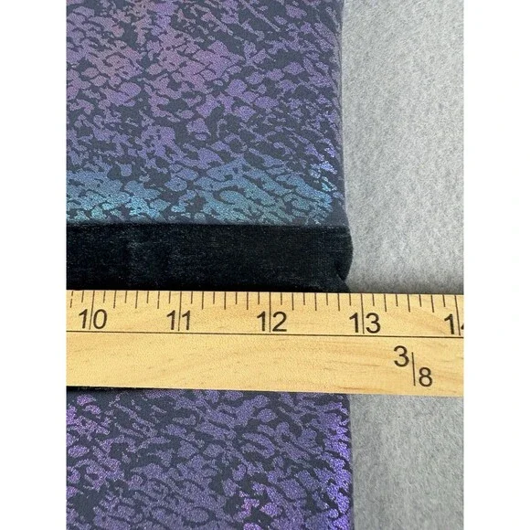 Spirithoods Iridescent Snakeskin Flare Jumpsuit Short Sleeve Collared Medium 1pc - Picture 8 of 16